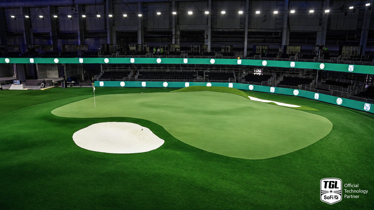 Full Swing Virtual Green technology in TGL's GreenZone