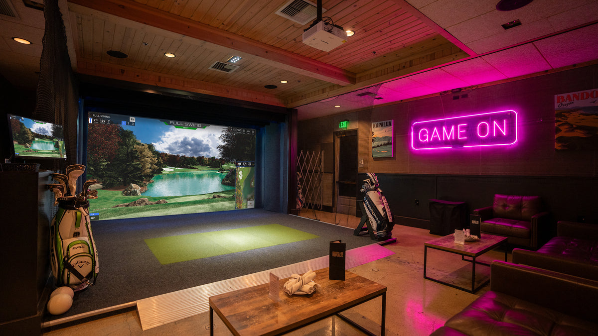 FULL SWING simulator showroom